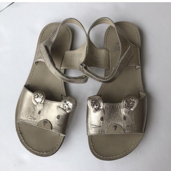 Mini Boden Bear Face Sandals Size 4 - Picture 3 of 14